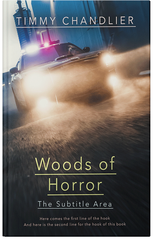 Front view of Premade Mystery & Thriller & Suspense Book Cover - Vanilla