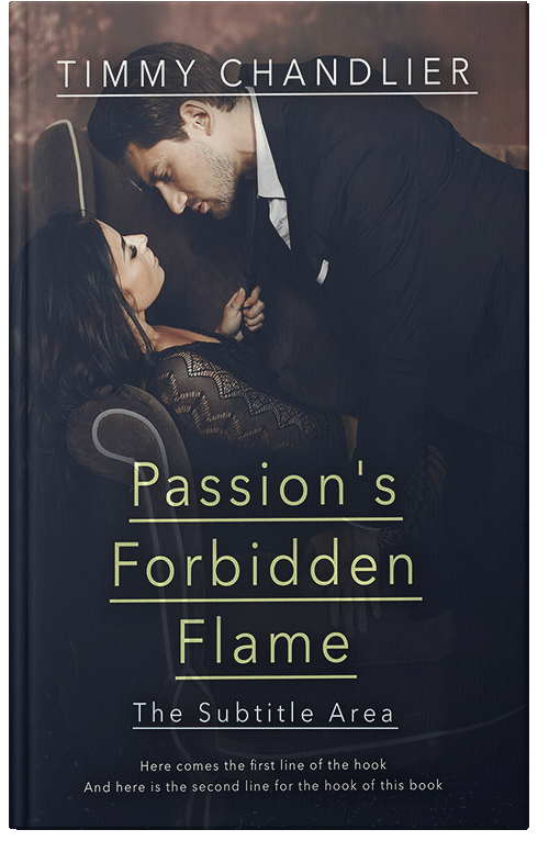 Front view of Premade Romance Book Cover - Mirage