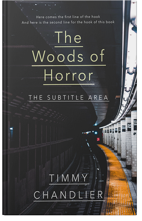 Front view of Premade Mystery & Thriller & Suspense Book Cover - Shark