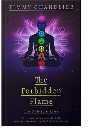 Pre Made Book Cover Violet