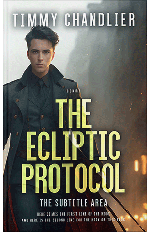 Pre Made Book Cover Shark