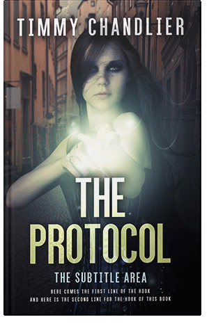 Pre Made Book Cover Tana