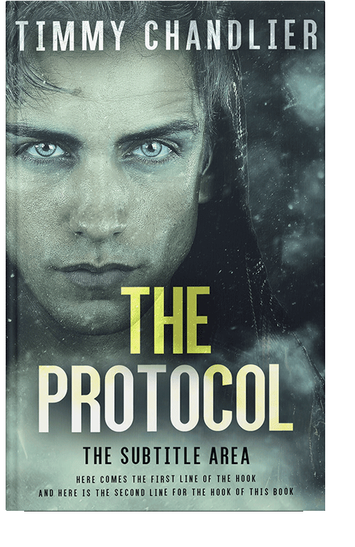 Front view of Outer Space #31767 - Premade Fantasy Book Cover