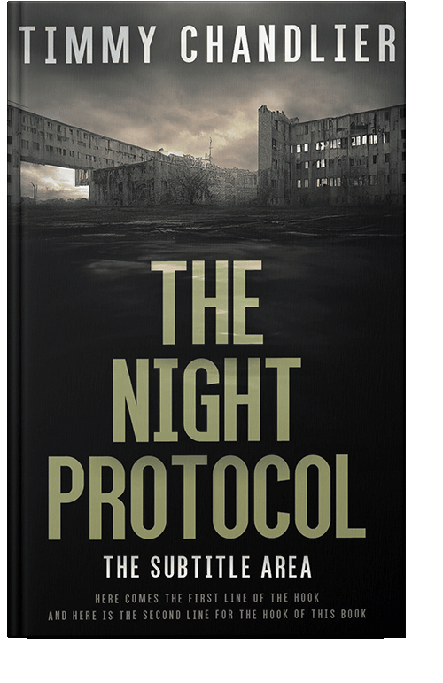 Front view of Tallow #31770 - Premade Apocalyptica Book Cover