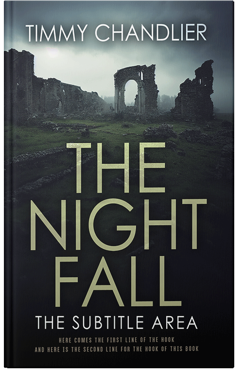 Front view of Premade Paranormal & Urban Book Cover - Clay Ash