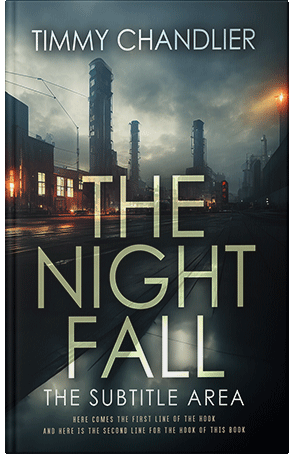 Pre Made Book Cover Outer Space