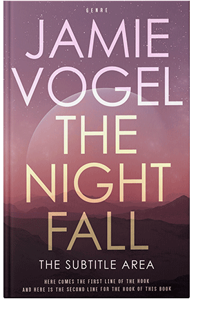 Pre Made Book Cover Copper Rose