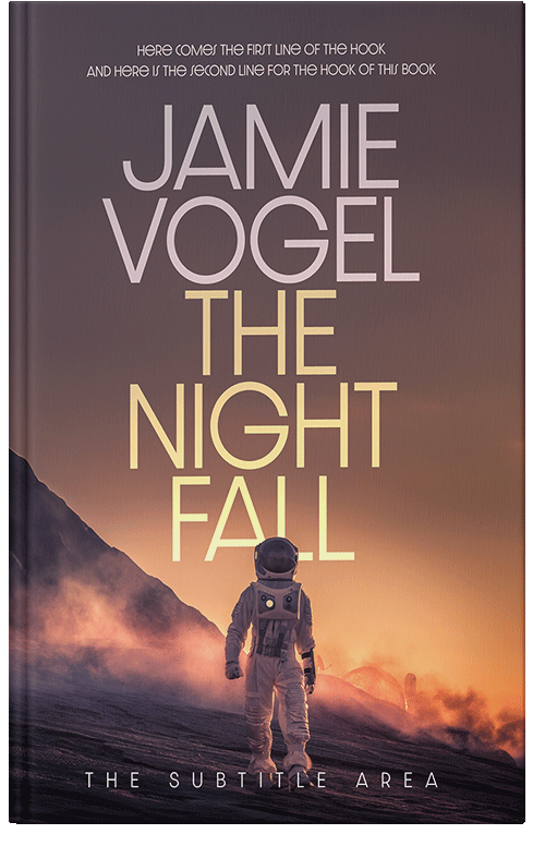 Front view of Premade Science Fiction Book Cover - Matterhorn