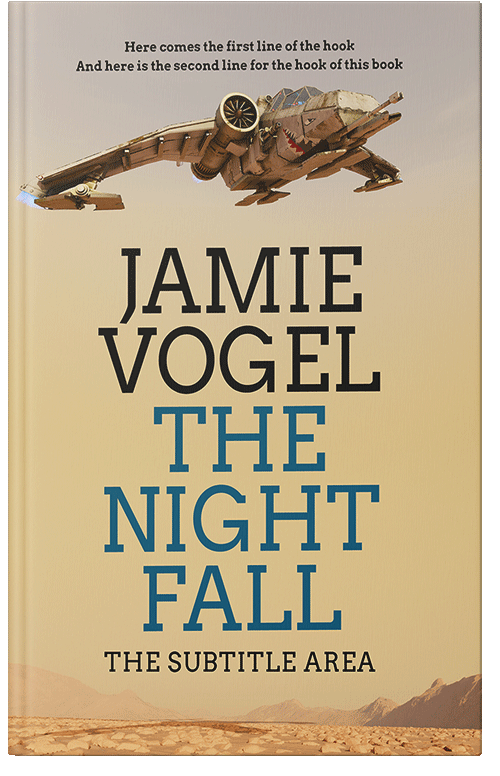 Front view of Premade Science Fiction Book Cover - Pavlova