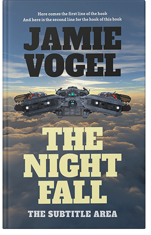 Pre Made Book Cover Shuttle Gray