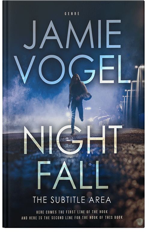 Front view of Premade Mystery & Thriller & Suspense Book Cover - Casper