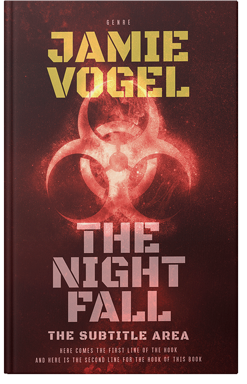 Front view of Premade Apocalyptica Book Cover - Tumbleweed