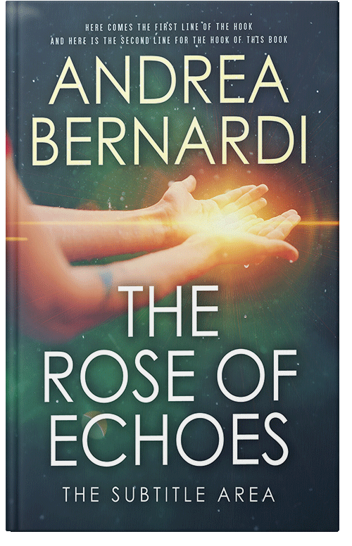 Front view of Premade Religion & Spirituality Book Cover - Calico