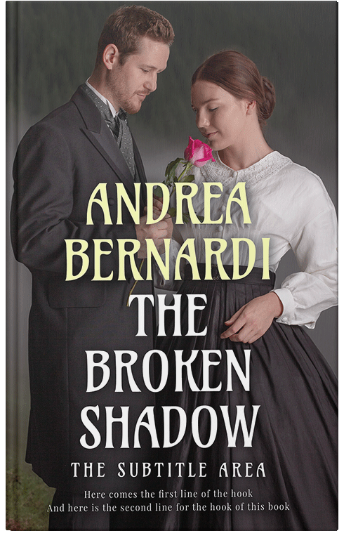 Front view of Premade Romance Book Cover - Dune