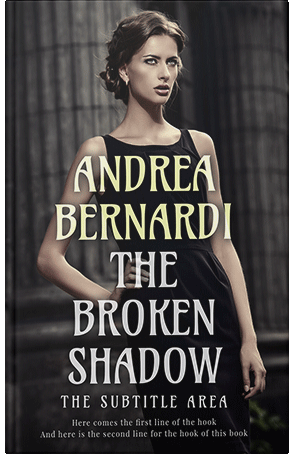 Pre Made Book Cover Soft Amber