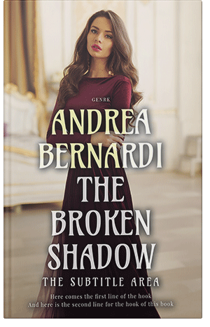 Pre Made Book Cover Soft Amber