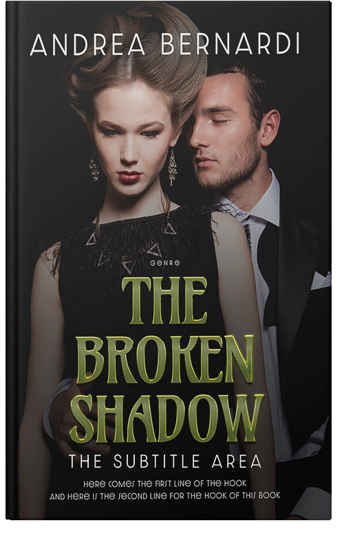 Front view of Premade Romance Book Cover - Mongoose