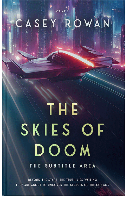 Front view of Premade Science Fiction Book Cover - Port Gore