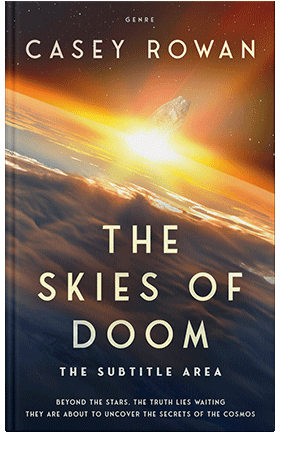 Pre Made Book Cover Thunder