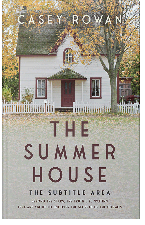 Front view of Ash #31866 - Premade Literary Fiction Book Cover