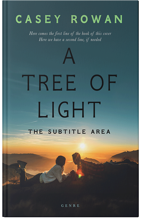 Front view of Pickled Bluewood #31919 - Premade Romance Book Cover