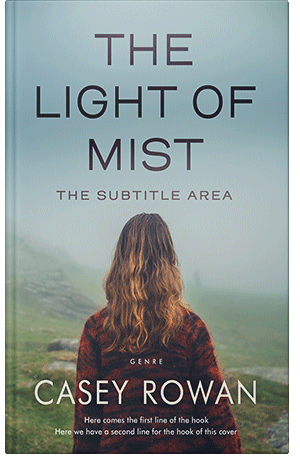 Pre Made Book Cover Tower Gray