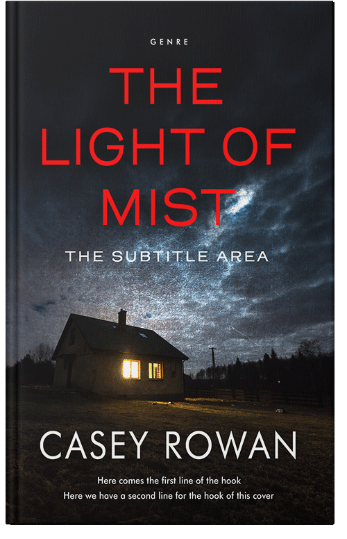 Front view of Woodsmoke #31928 - Premade Mystery & Thriller & Suspense Book Cover