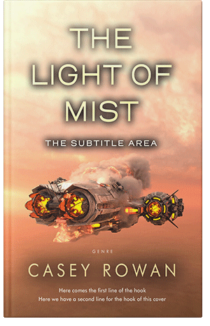 Pre Made Book Cover Tan