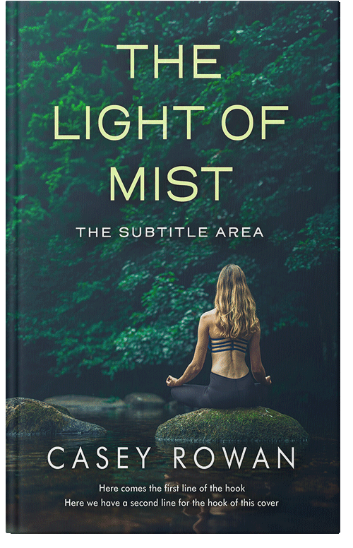 Front view of Premade Health & Mind & Body Book Cover - Gable Green