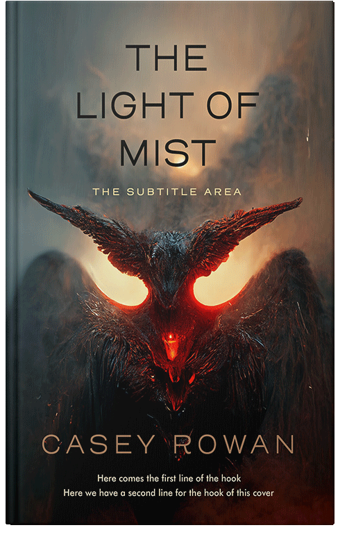 Front view of Premade Fantasy Book Cover - Dune