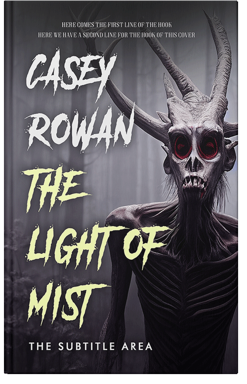 Front view of Premade Horror Book Cover - Baltic Sea