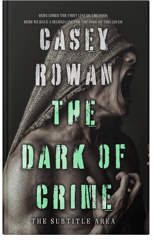 Front view of Premade Mystery & Thriller & Suspense Book Cover - Zeus