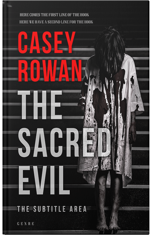 Front view of Premade Mystery & Thriller & Suspense Book Cover - Eunry