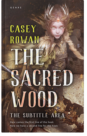 Pre Made Book Cover Bistre