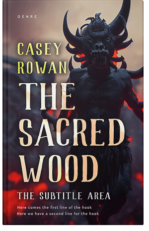 Pre Made Book Cover Cameo