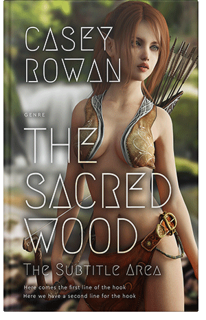 Pre Made Book Cover Iroko