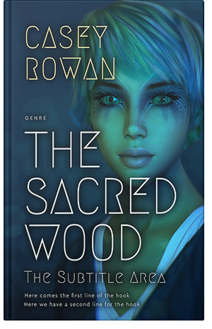 Pre Made Book Cover Elephant