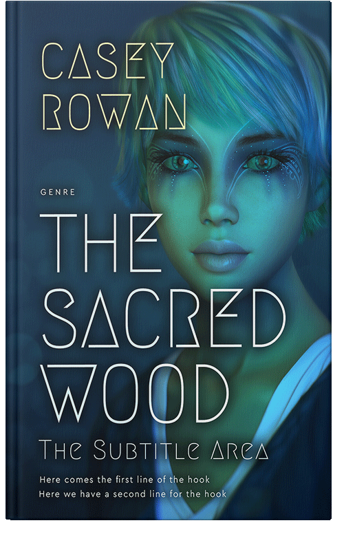 Front view of Premade Science Fiction Book Cover - Elephant