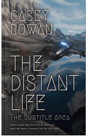 Pre Made Book Cover Shark