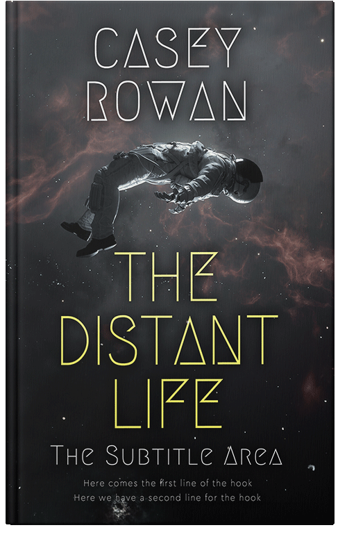 Front view of Shark #31974 - Premade Science Fiction Book Cover