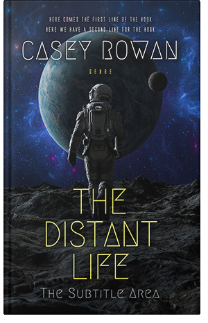 Pre Made Book Cover Mirage