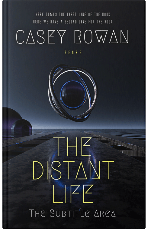 Front view of Bunker #31977 - Premade Science Fiction Book Cover