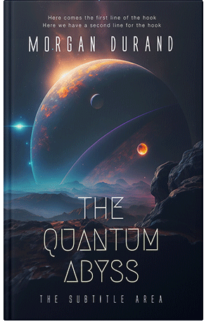 Pre Made Book Cover Mirage