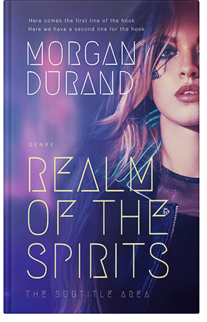 Pre Made Book Cover Victoria