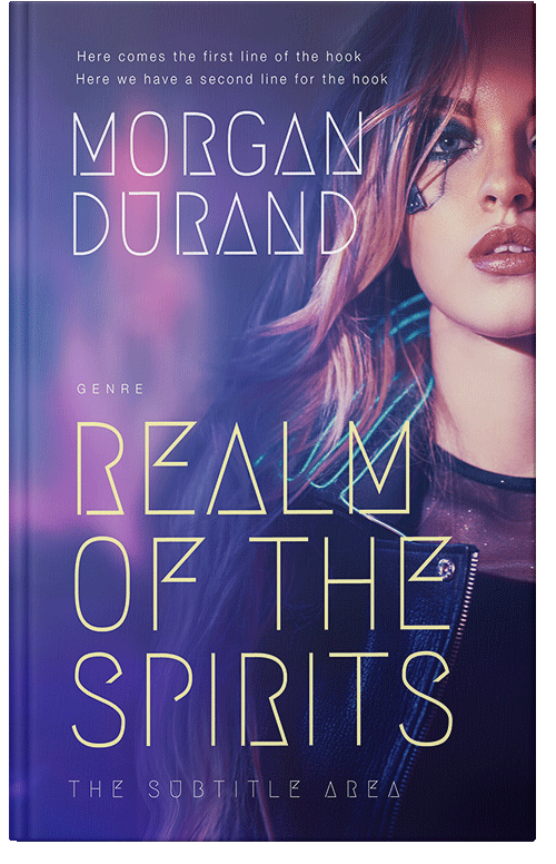 Front view of Premade Science Fiction Book Cover - Victoria