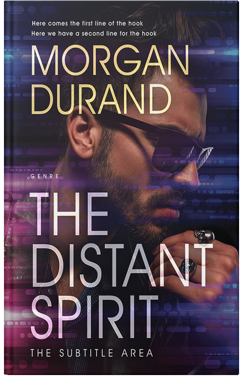 Front view of Premade Mystery & Thriller & Suspense Book Cover - Bleached Cedar