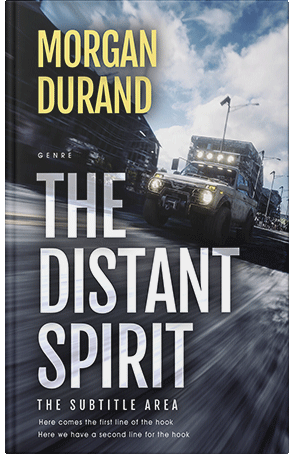 Pre Made Book Cover Moon Mist