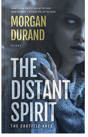 Pre Made Book Cover Ebony Clay