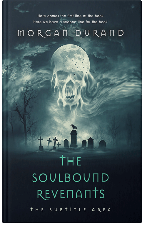 Front view of Premade Horror Book Cover - Big Stone