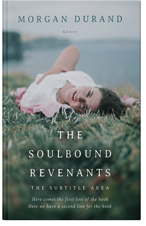 Front view of Mineral Green #32025 - Premade Teen & Young Adult Book Cover